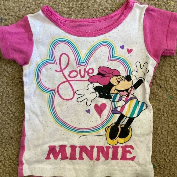 Toddler Girls Disney Minnie Mouse Pajama Shirt - Picture 1 of 2